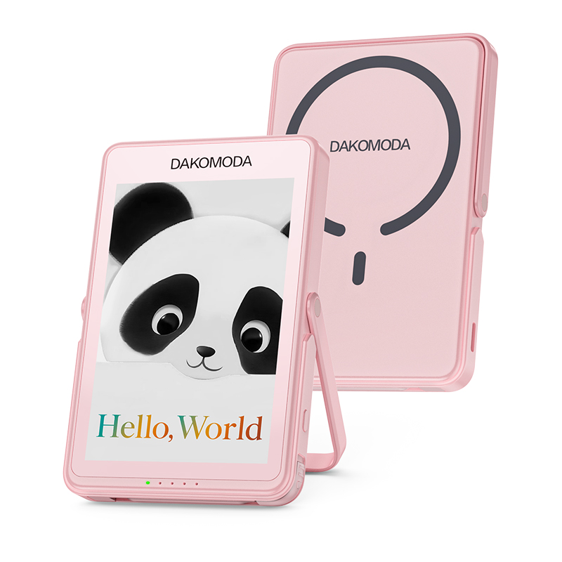 Dakomoda Color E-link Screen Power Bank (Pink) Main image